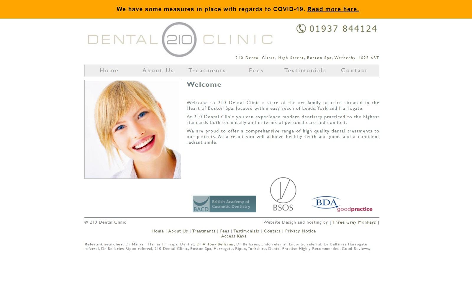 210 Dental Clinic screenshot