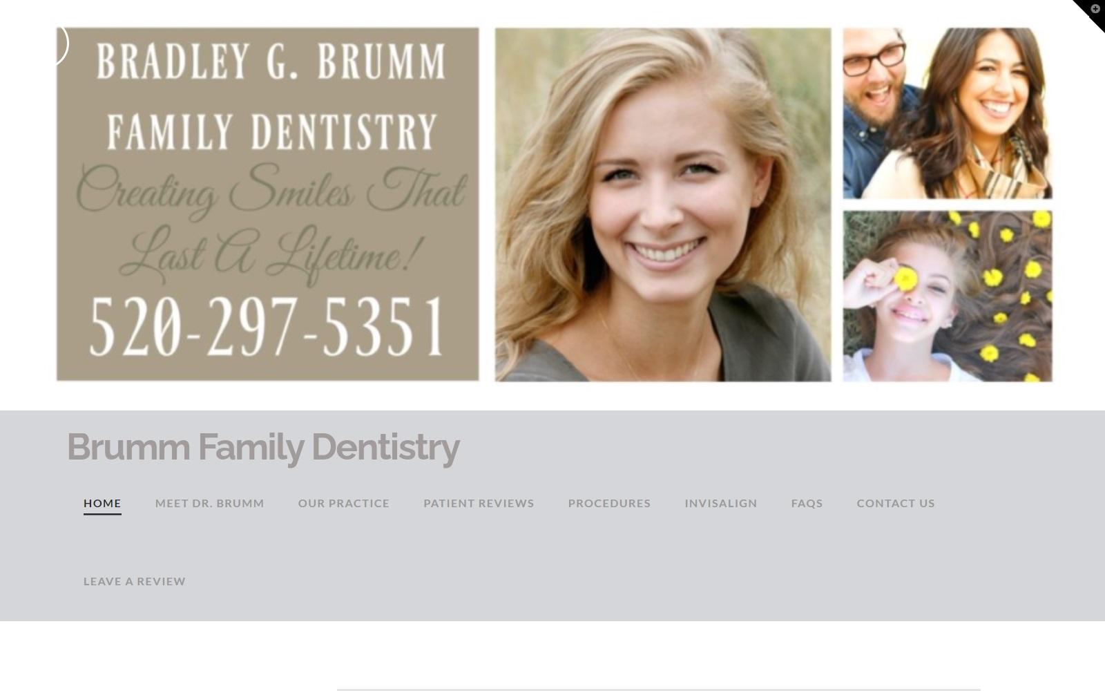 Brumm Bradley G DDS screenshot