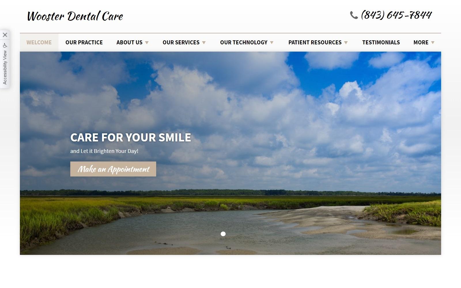 Wooster Dental Care screenshot