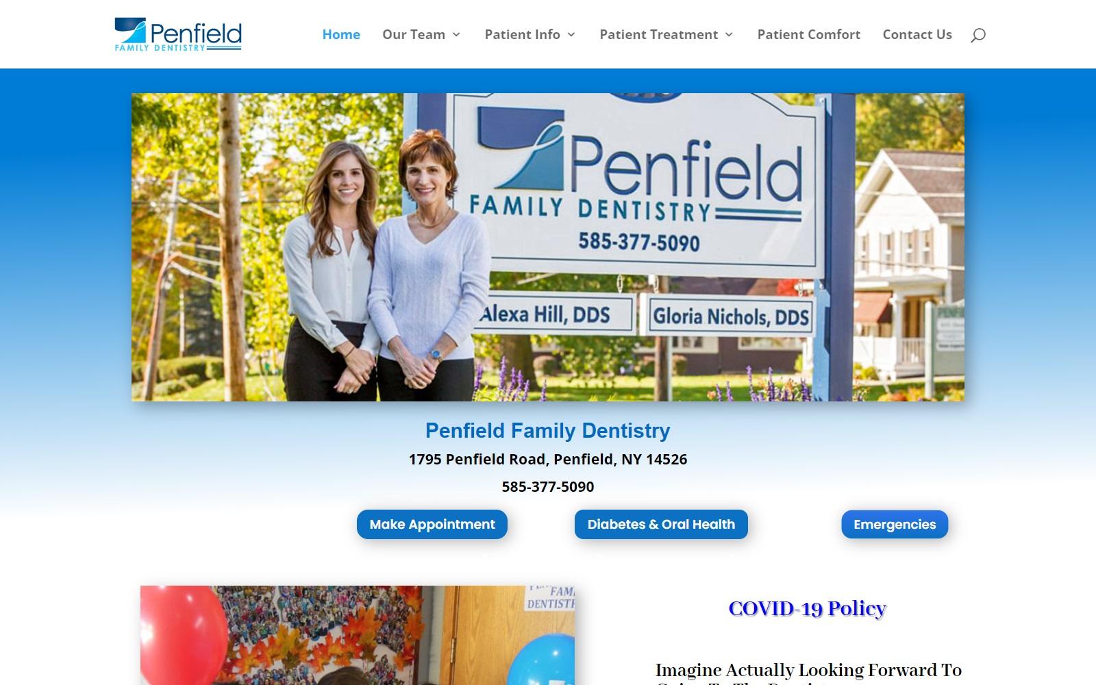 Penfield Family Dentistry screenshot