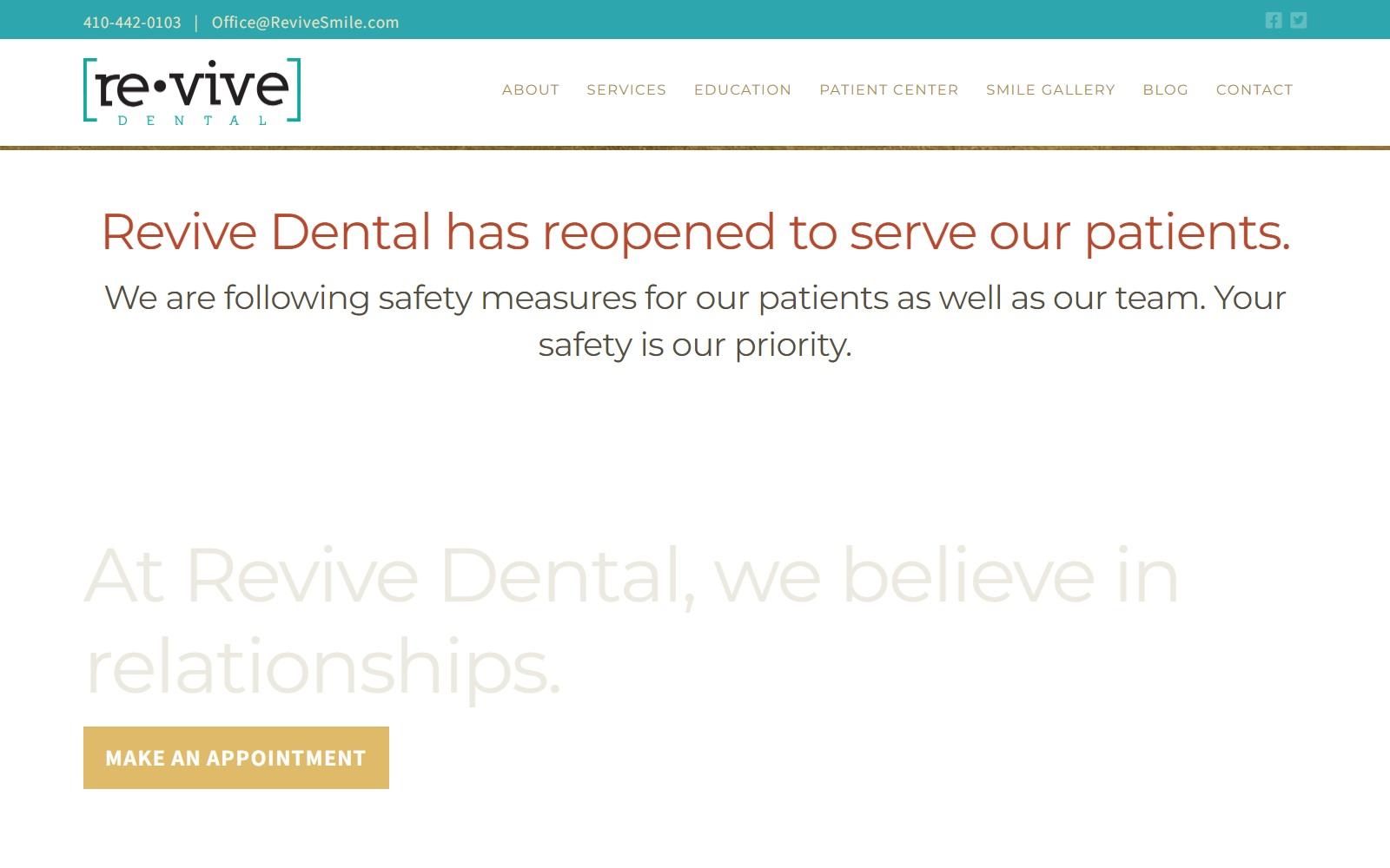 Revive Dental screenshot