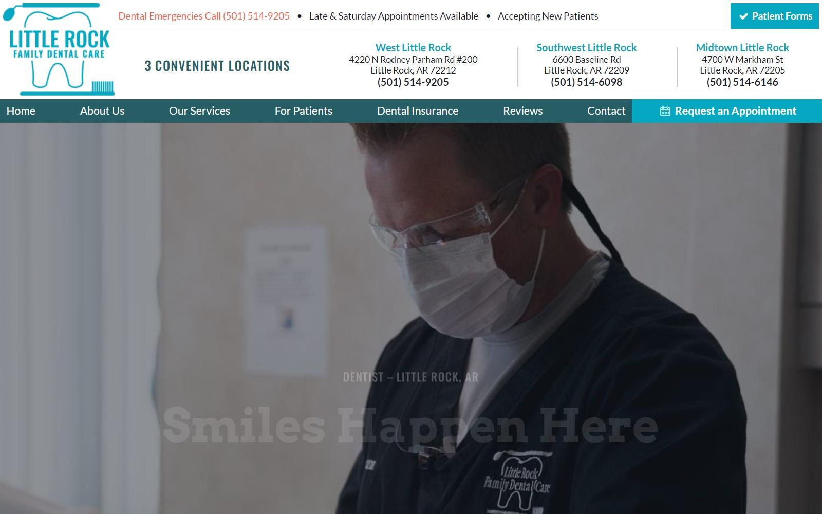 Little Rock Family Dental Care screenshot