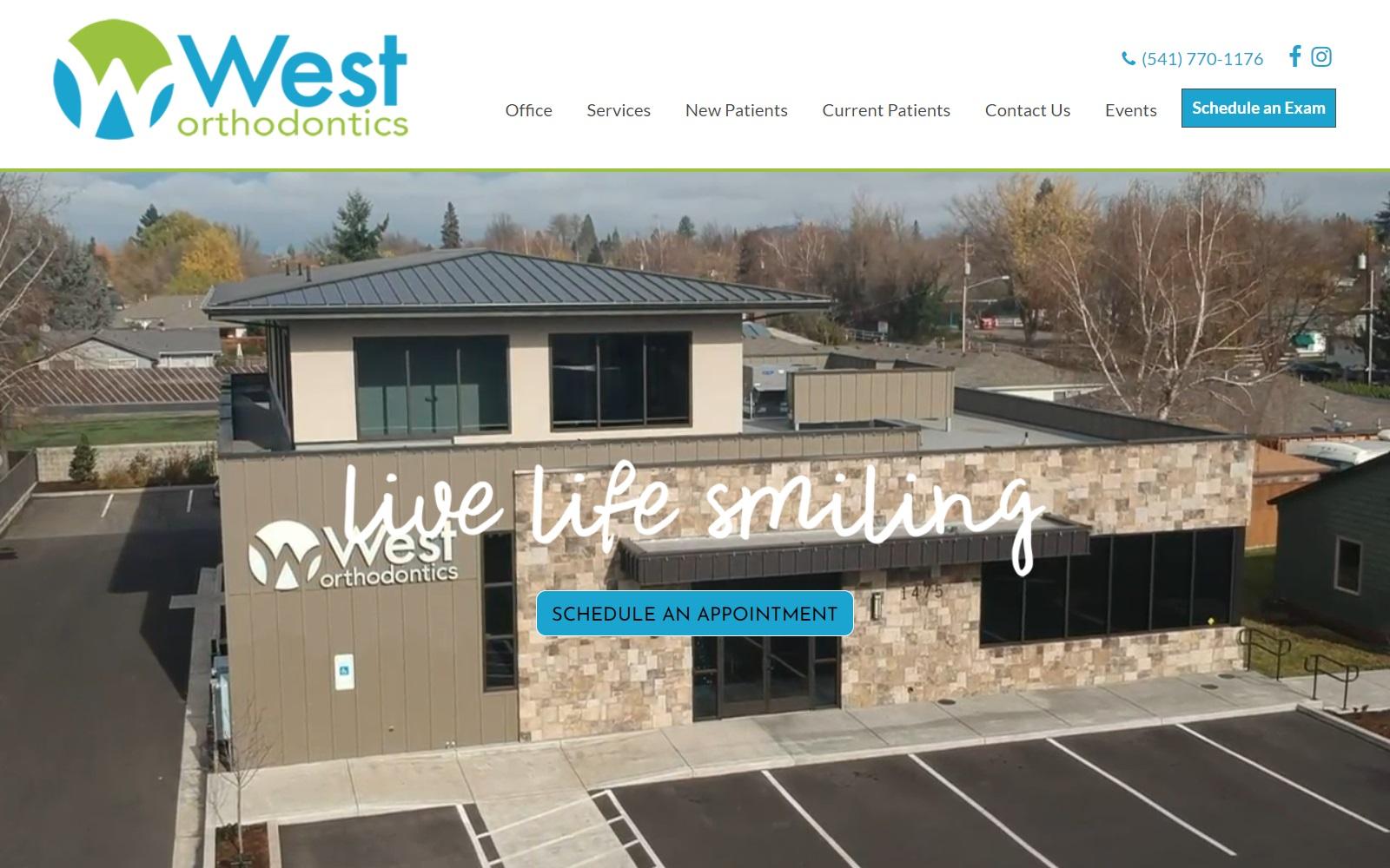 West Orthodontics screenshot