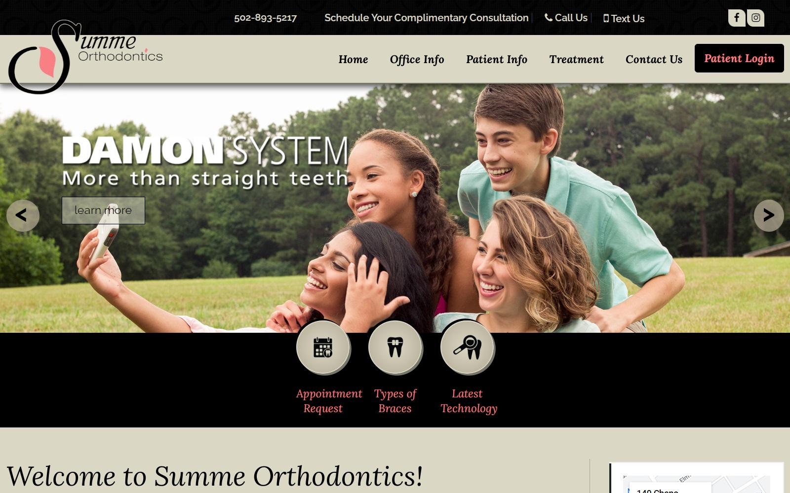 Summe Orthodontics screenshot