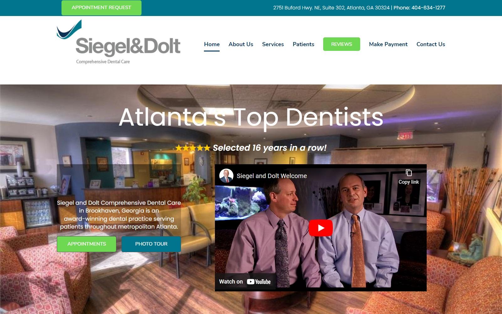 Siegel Harris B DDS screenshot
