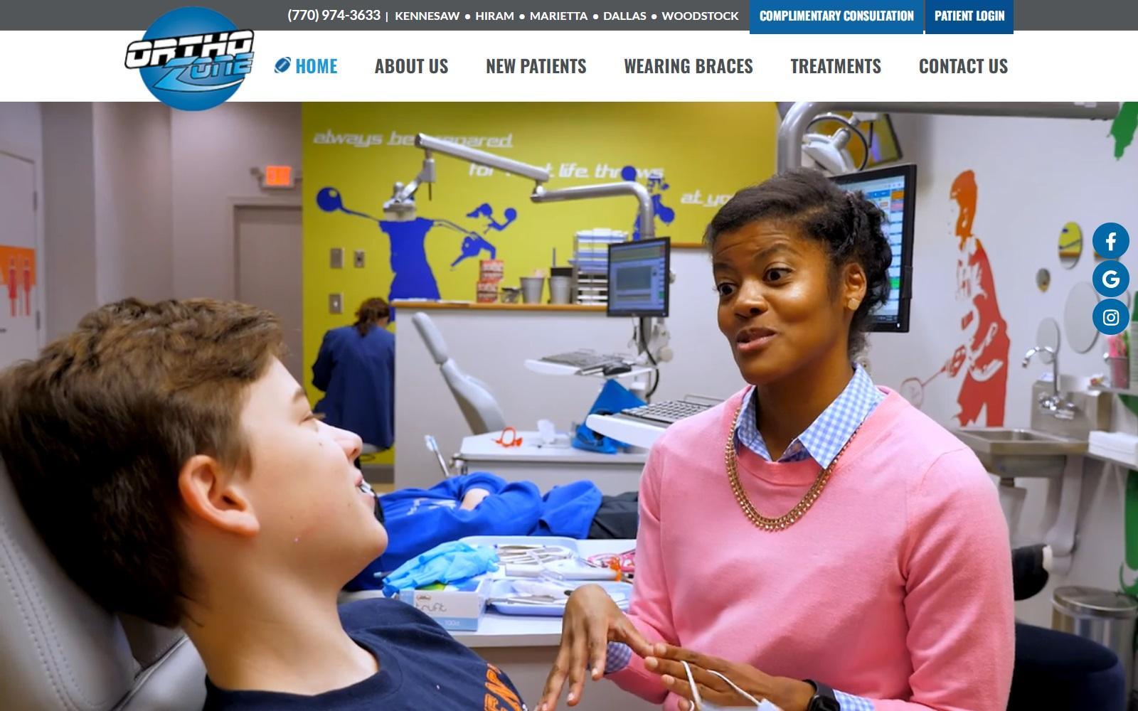 Singleton Orthodontics screenshot