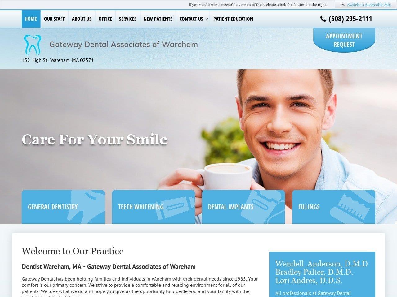 Gateway Dental Associates of Wareham screenshot