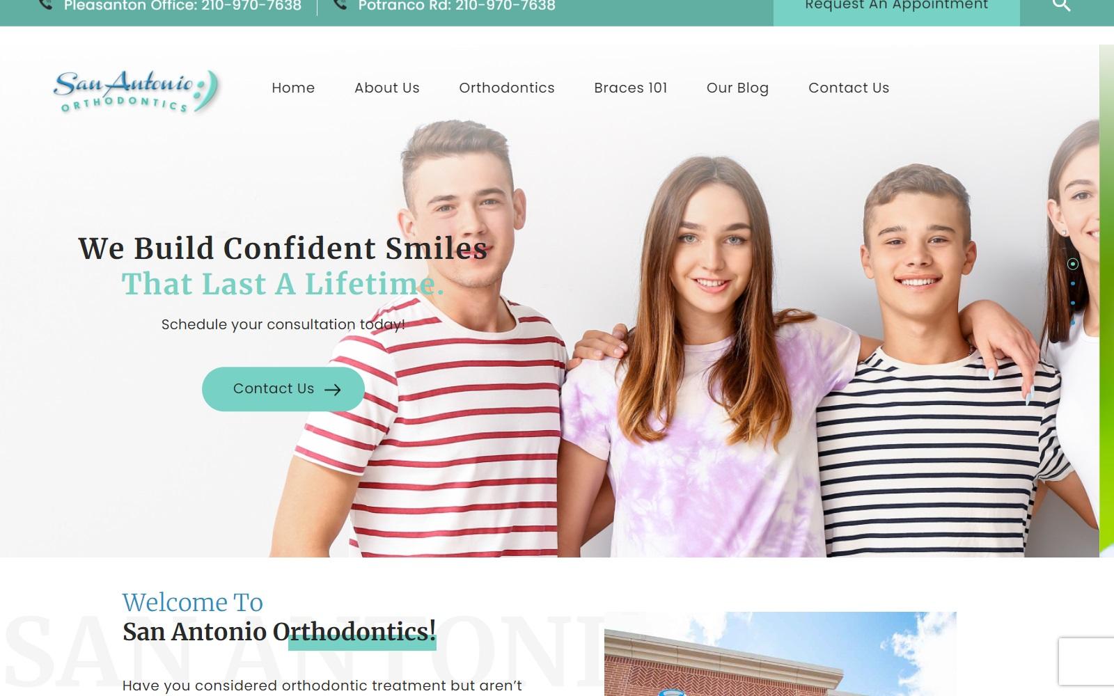 VandeBerg Orthodontics screenshot