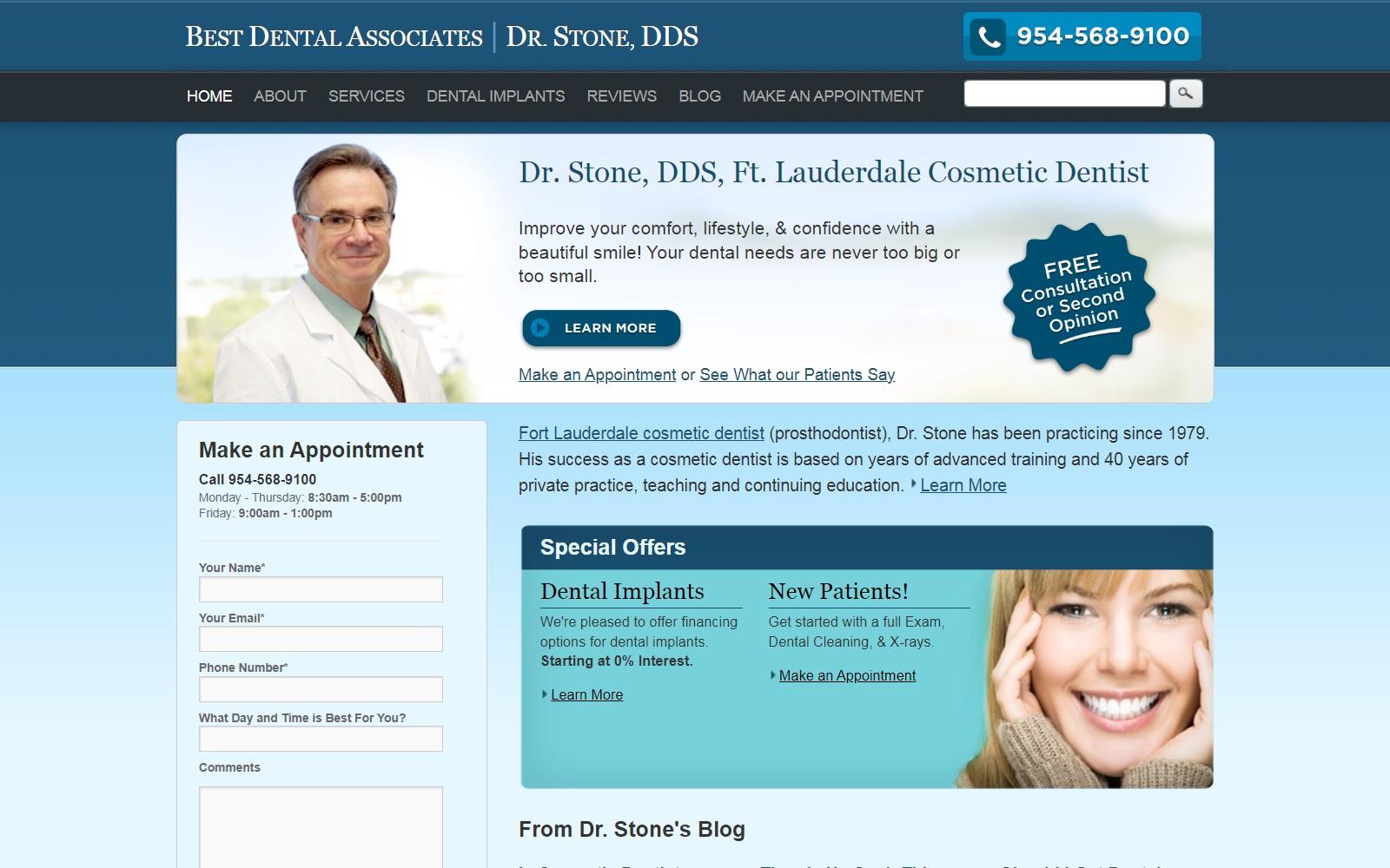 John C. Stone D.D.S. | Best Dental Associates screenshot