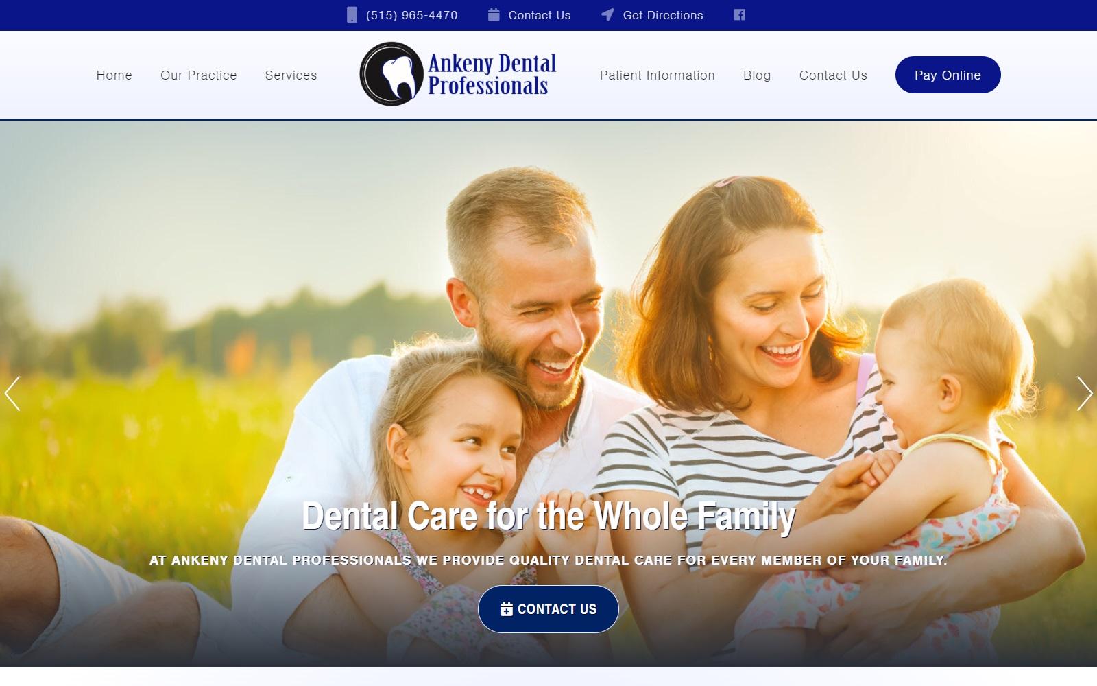 Ankeny Dental Professionals screenshot