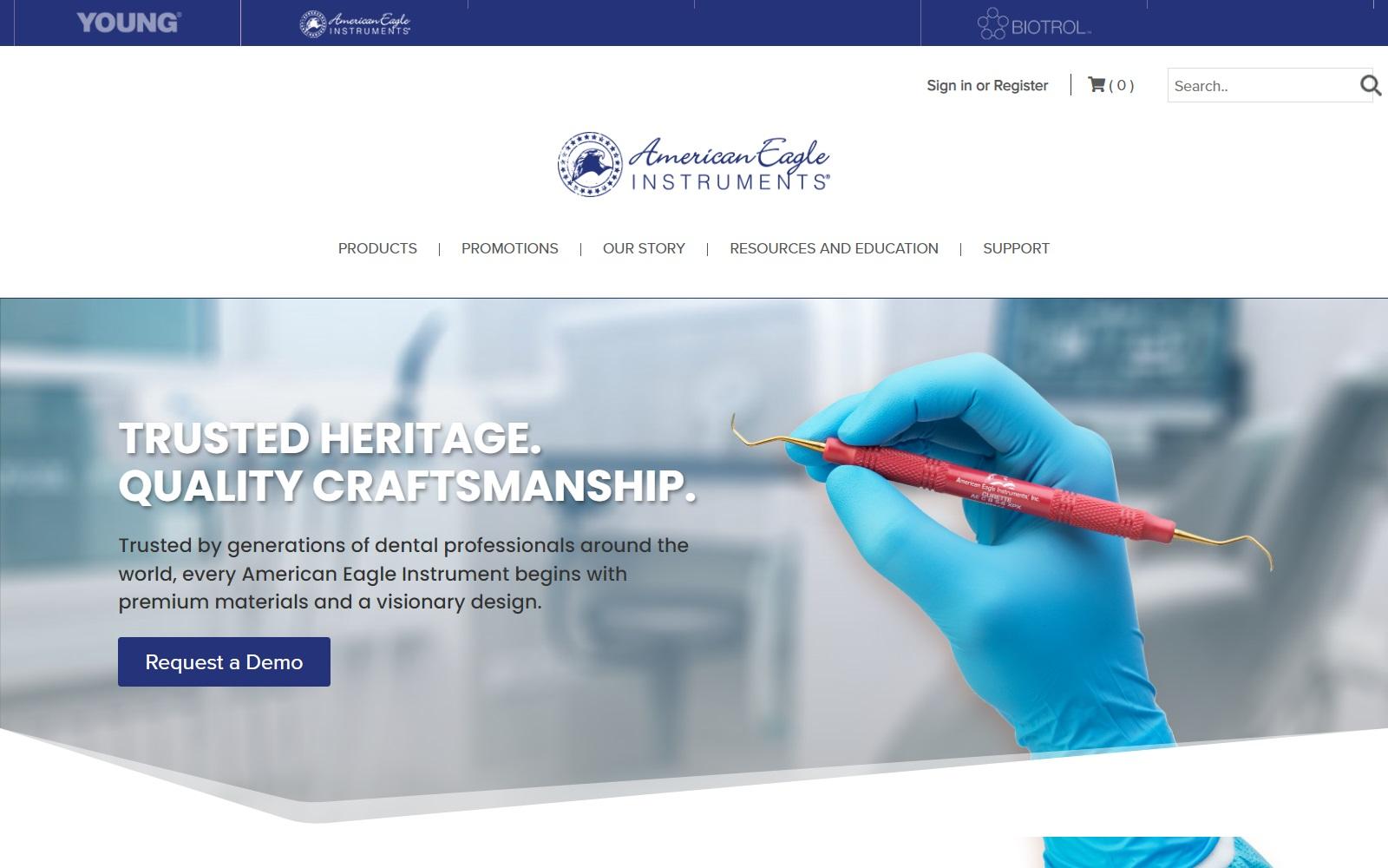 American Eagle Instruments Inc screenshot