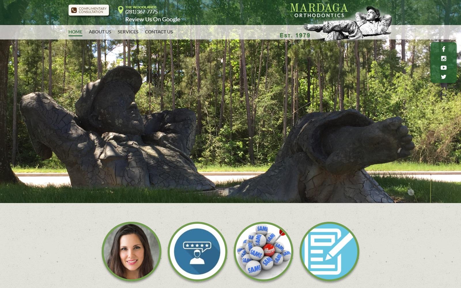 Mardaga Orthodontics screenshot