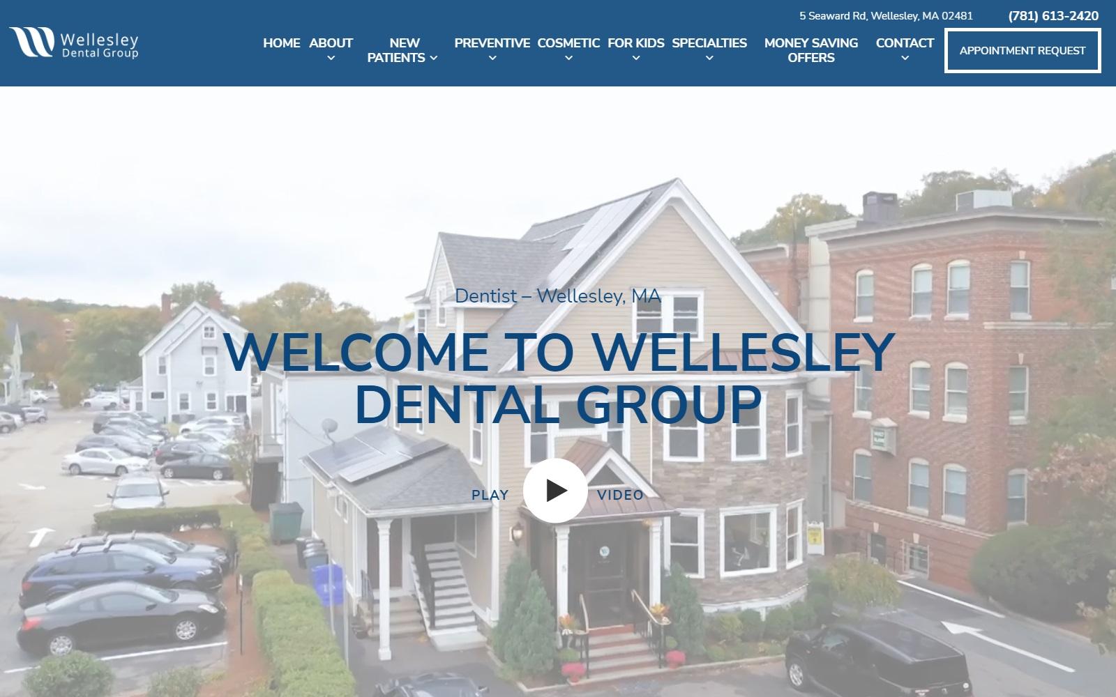 Wellesley Dental Group screenshot