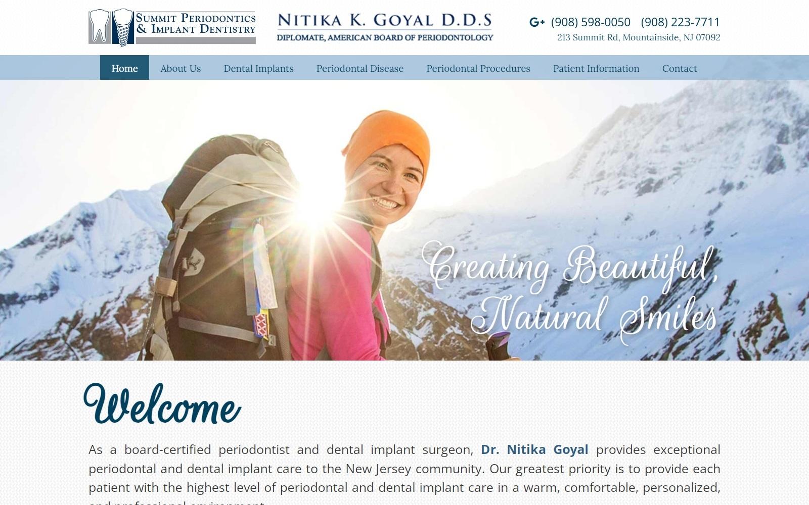 Summit Periodontics & Implant Dentistry screenshot