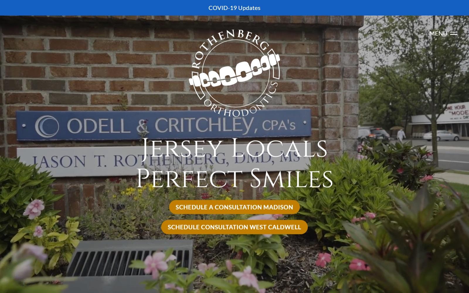 Rothenberg Orthodontics screenshot