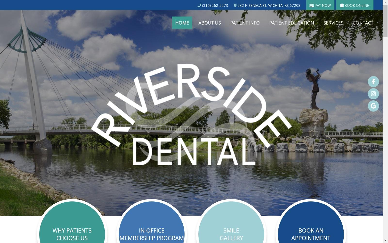 Riverside Dental screenshot