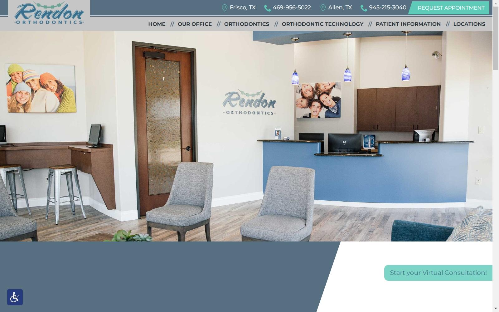 Rendon Orthodontics screenshot