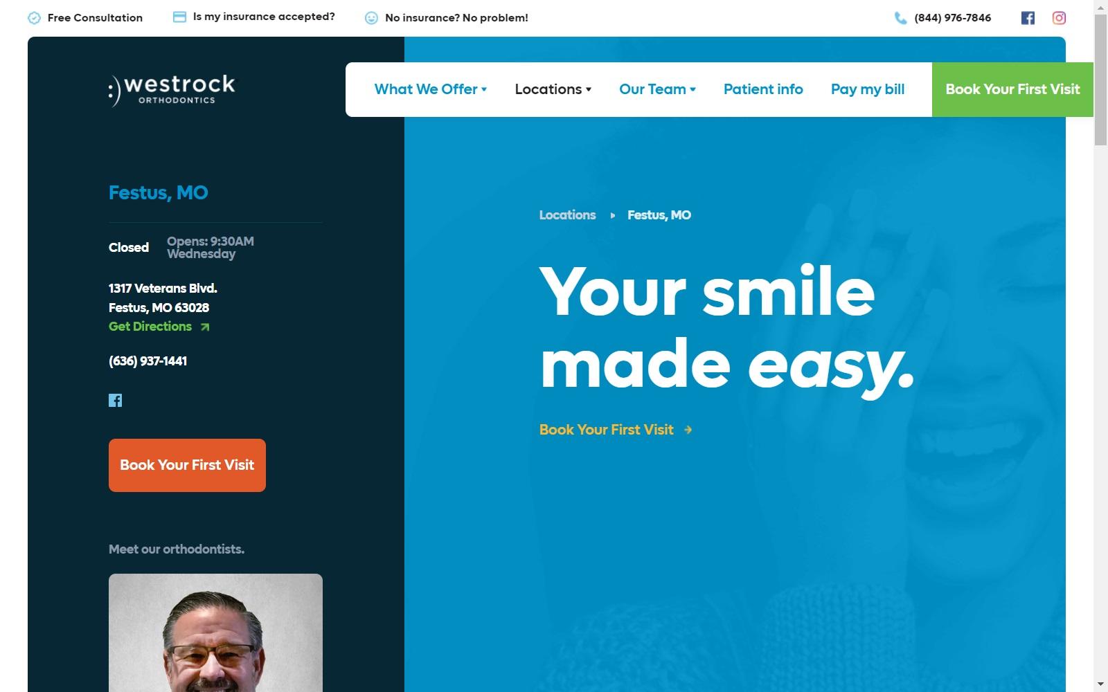 Rediger Orthodontics screenshot