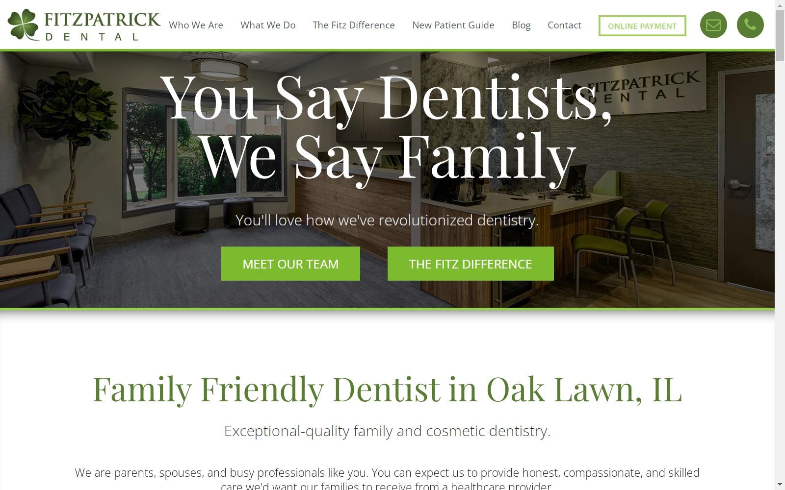 Fitzpatrick Dental screenshot