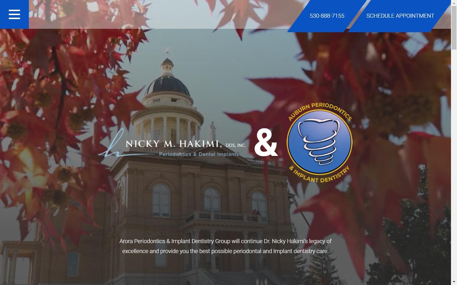 Nicky M. Hakimi DDS MDS screenshot