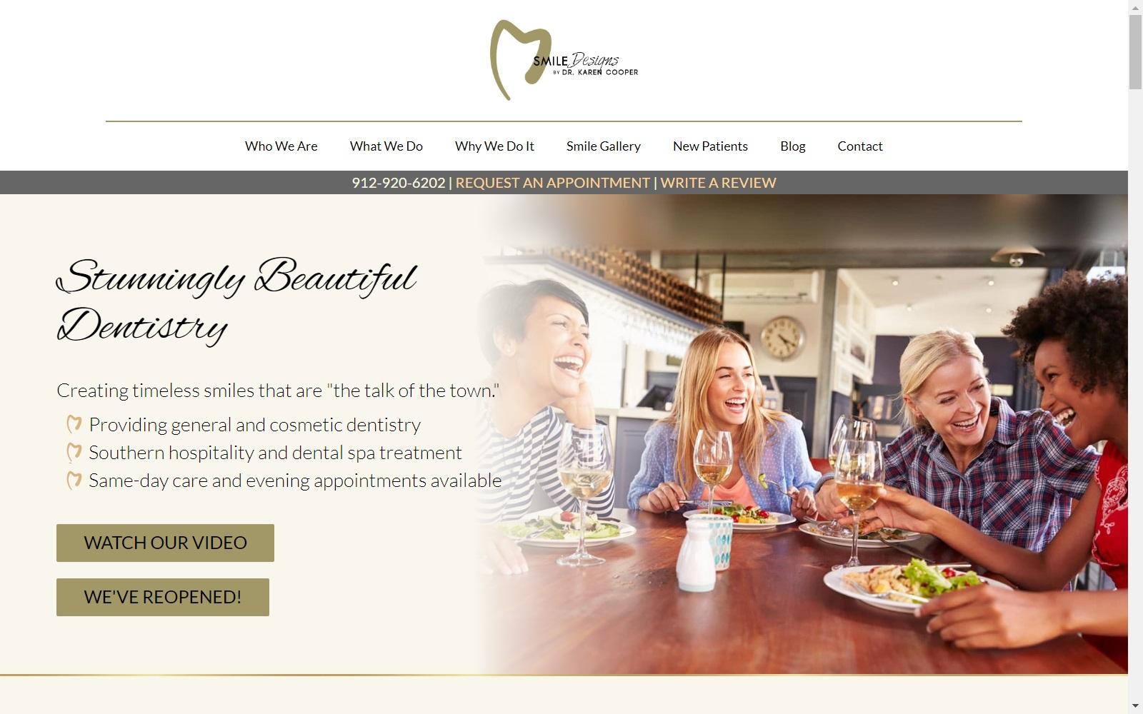 Smile Designs By Karen Cooper screenshot