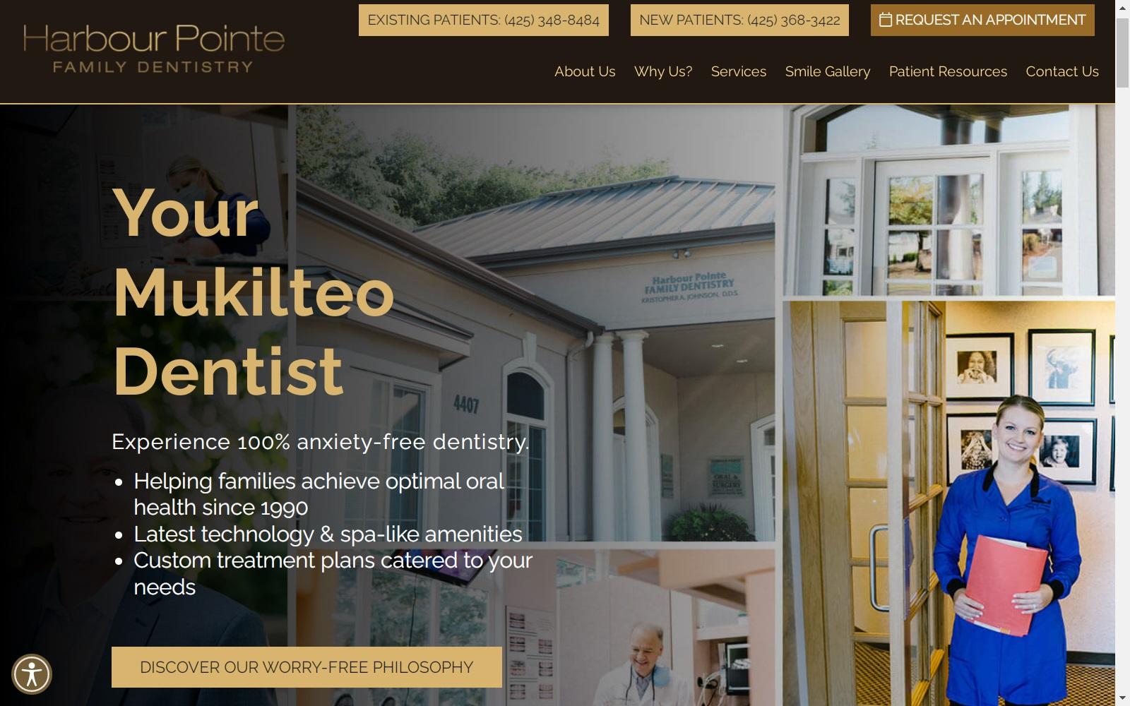 Dr. Kristopher A. Johnson DDS screenshot