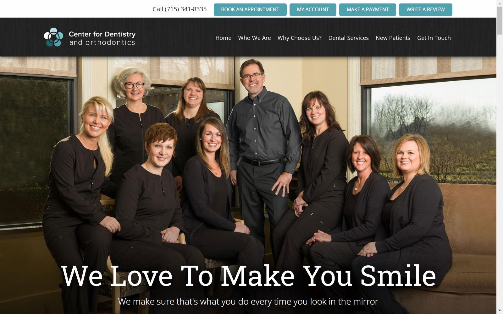 Center For Dentistry & Orthodontics - Dr. Gerald S. Walczak screenshot