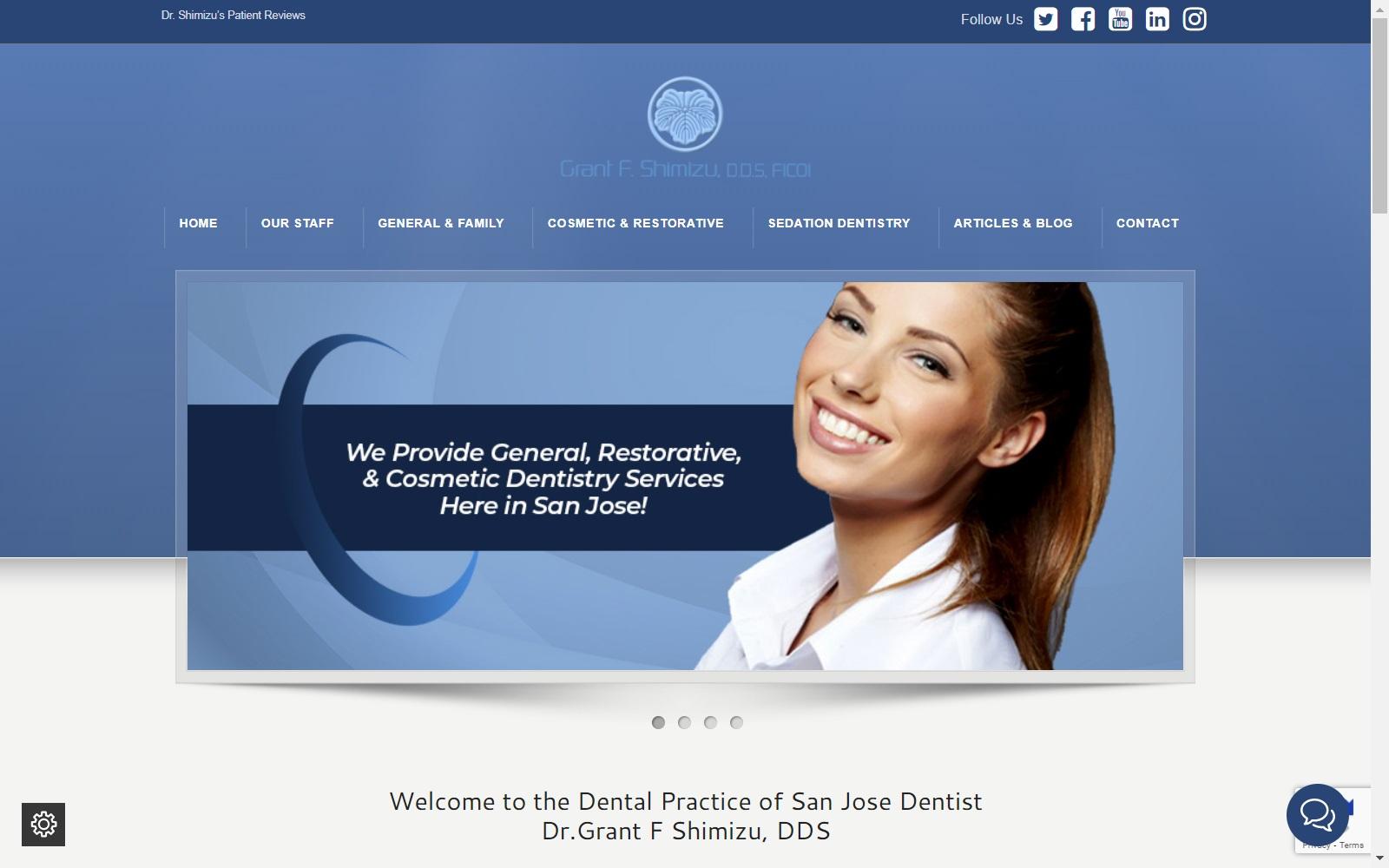 Grant F Shimizu DDS Inc screenshot