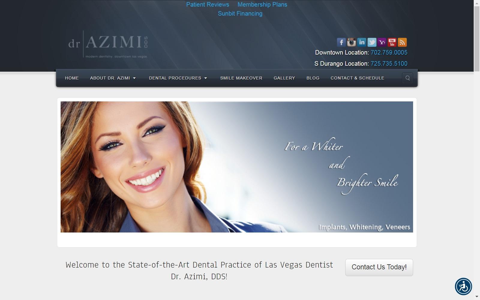 Dr. Afshin Azimi DDS screenshot