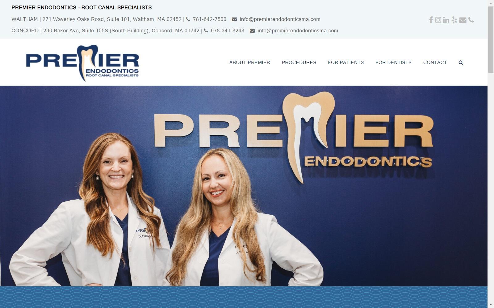 Premier Endodontics screenshot