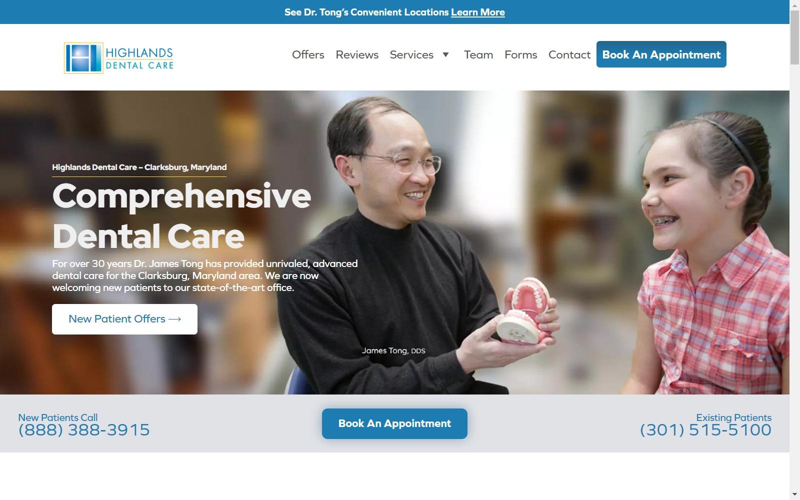 Highland Dental Care screenshot