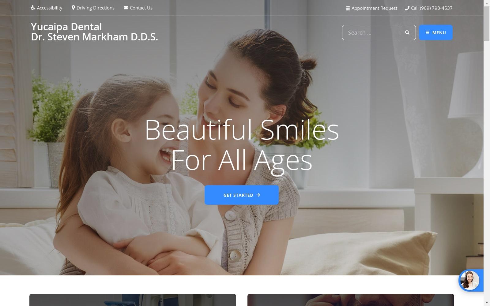 Yucaipa Dental screenshot