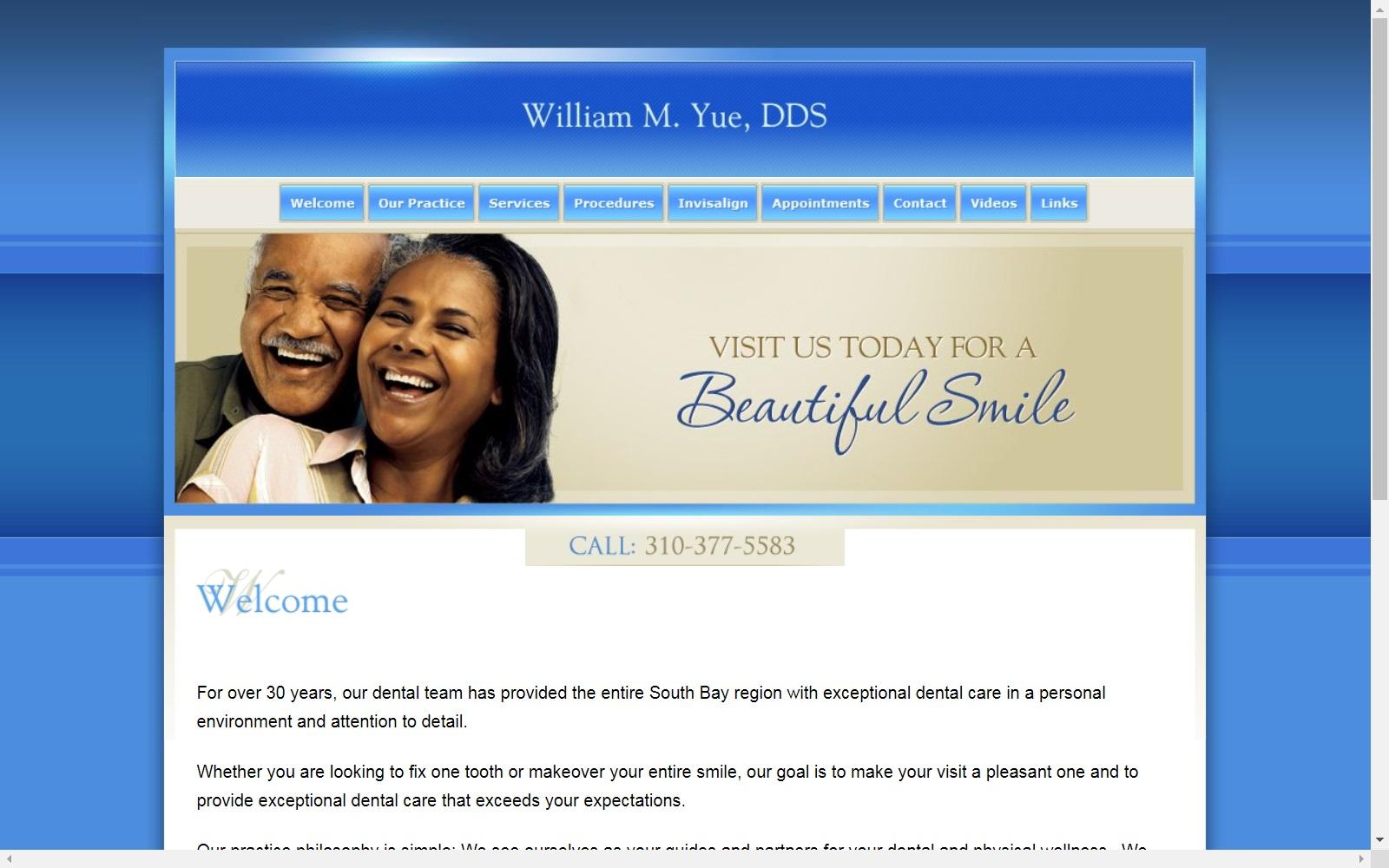 Yue William M DDS