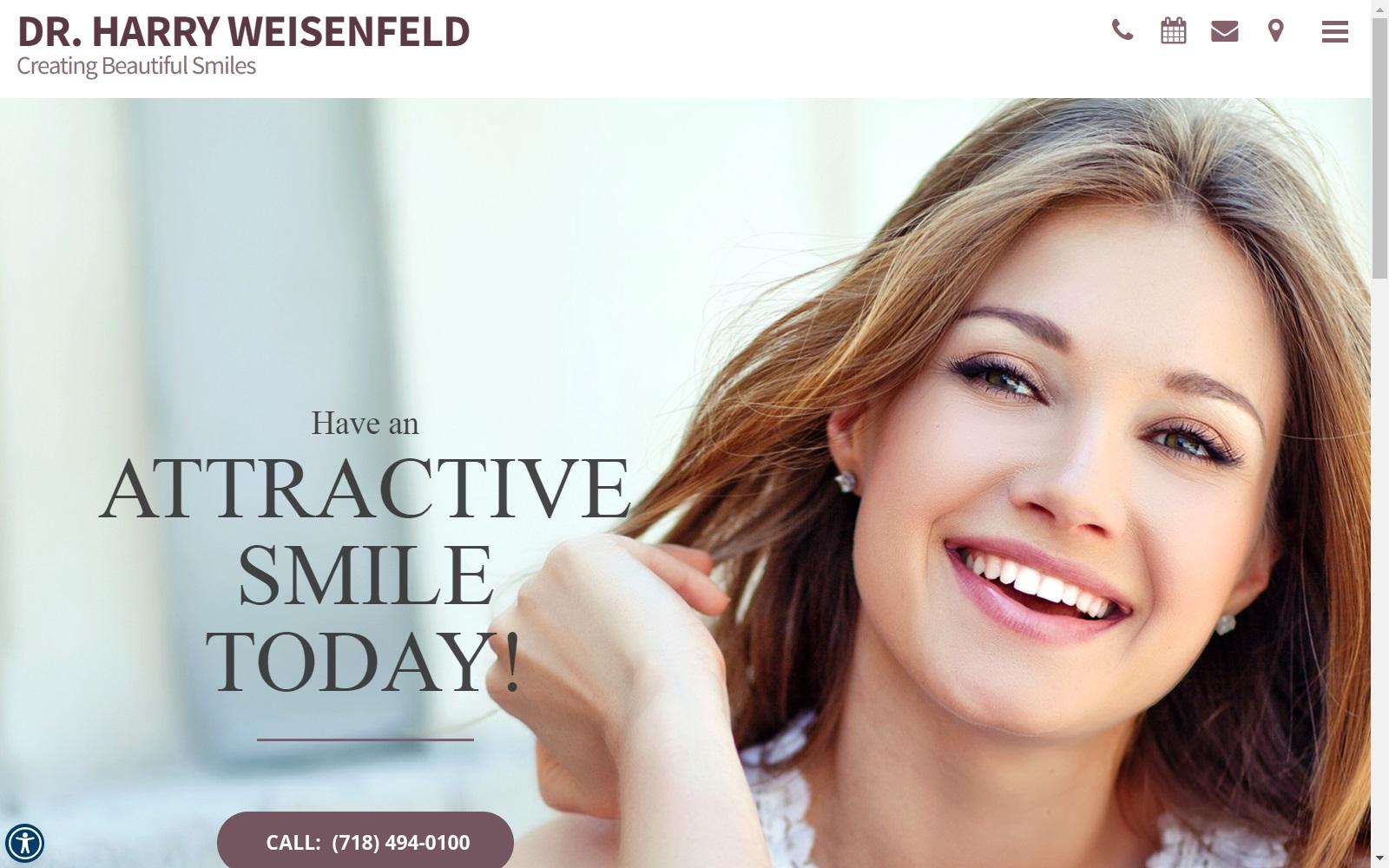Harry Weisenfeld DDS screenshot