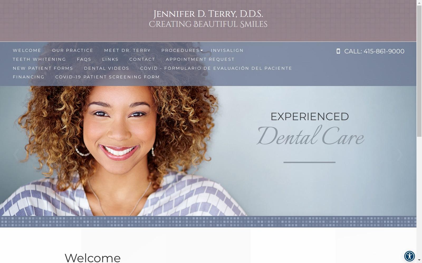 Jennifer D. Terry D.D.S. screenshot