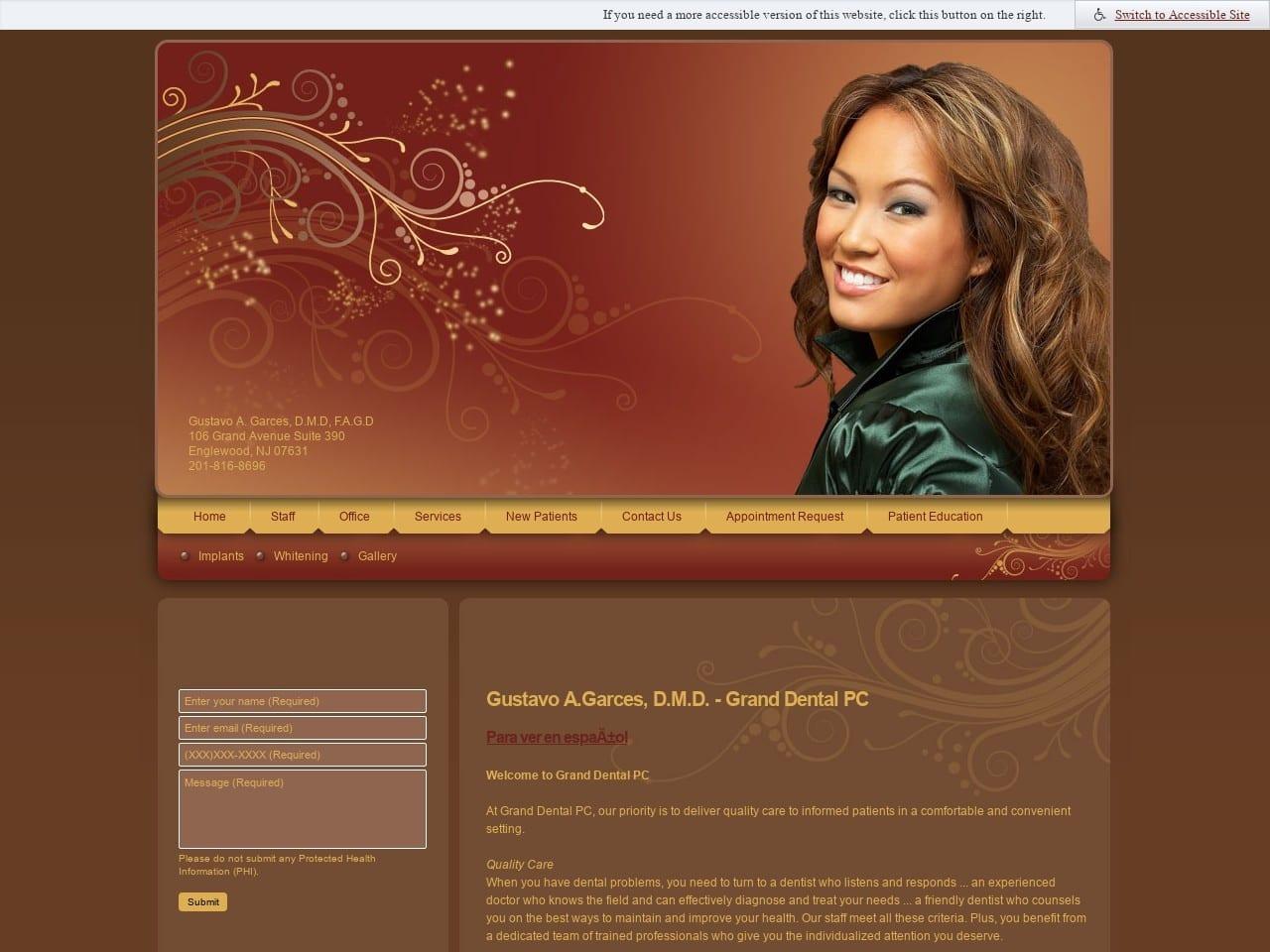 Grand Dental Inc screenshot