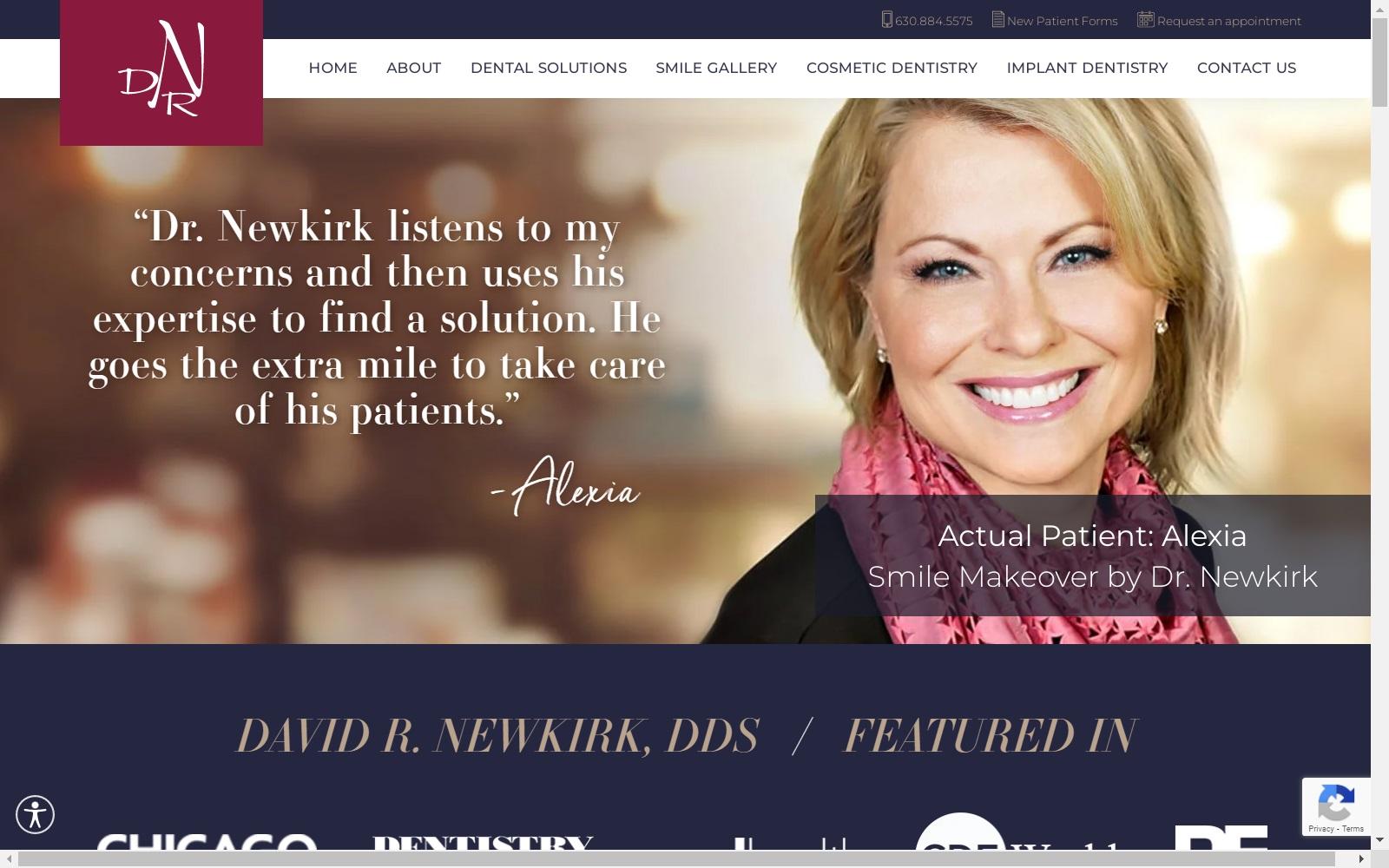 David R. Newkirk DDS screenshot