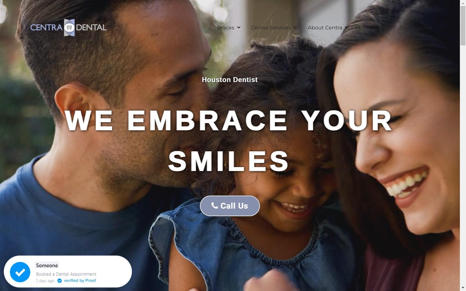 Centra Dental screenshot