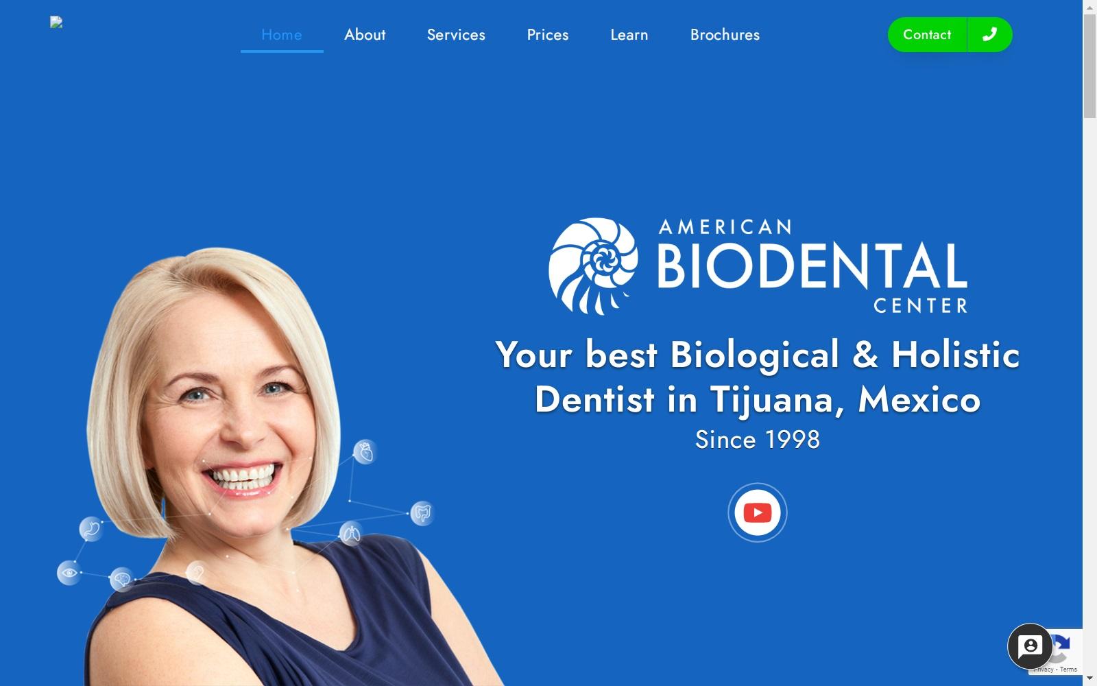 American Biodental Center screenshot