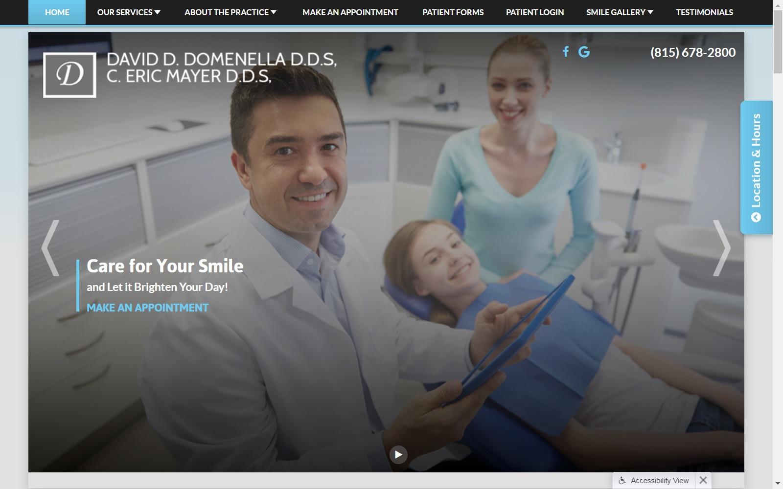 Domenella Dental Care screenshot