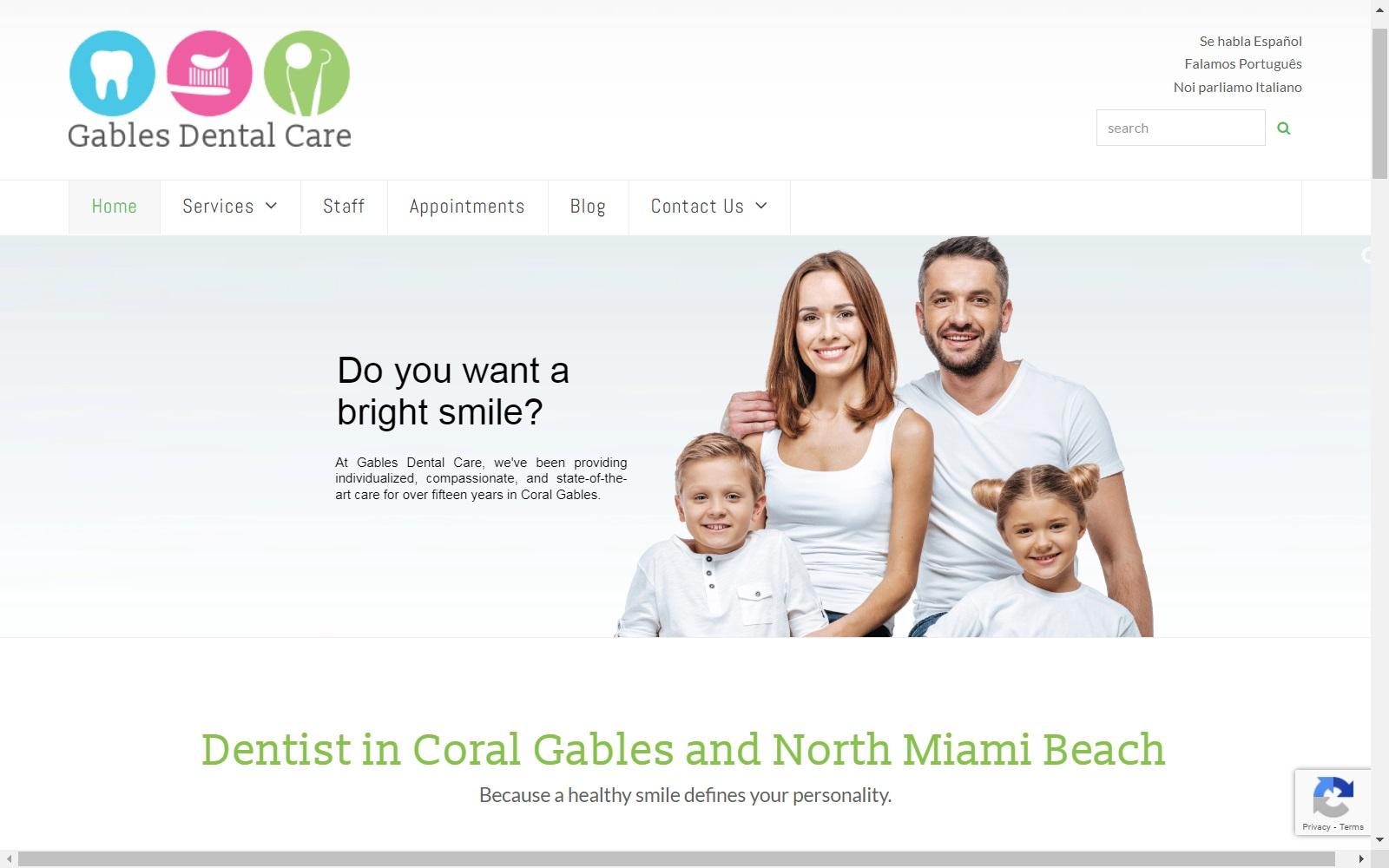 Gables Dental Care screenshot
