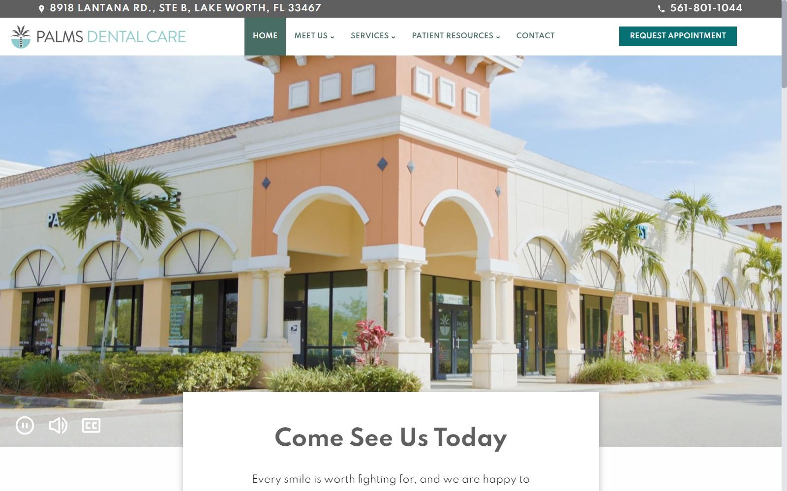Palms Dental Care screenshot