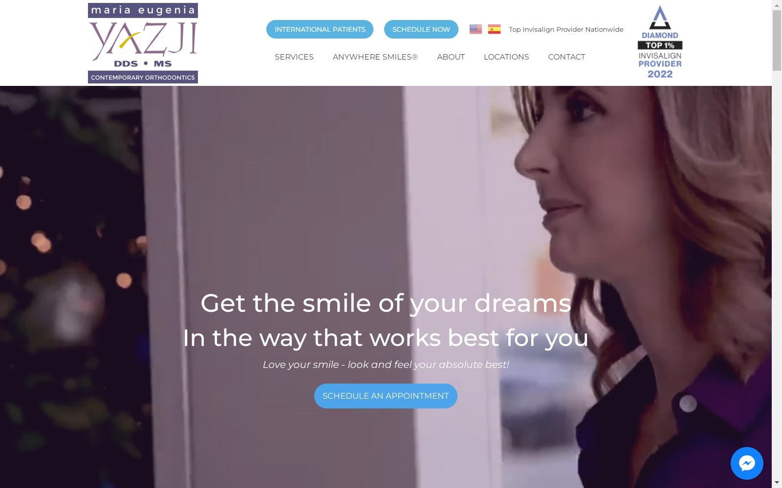 Dr. Maria Yazji Contemporary Orthodontics screenshot