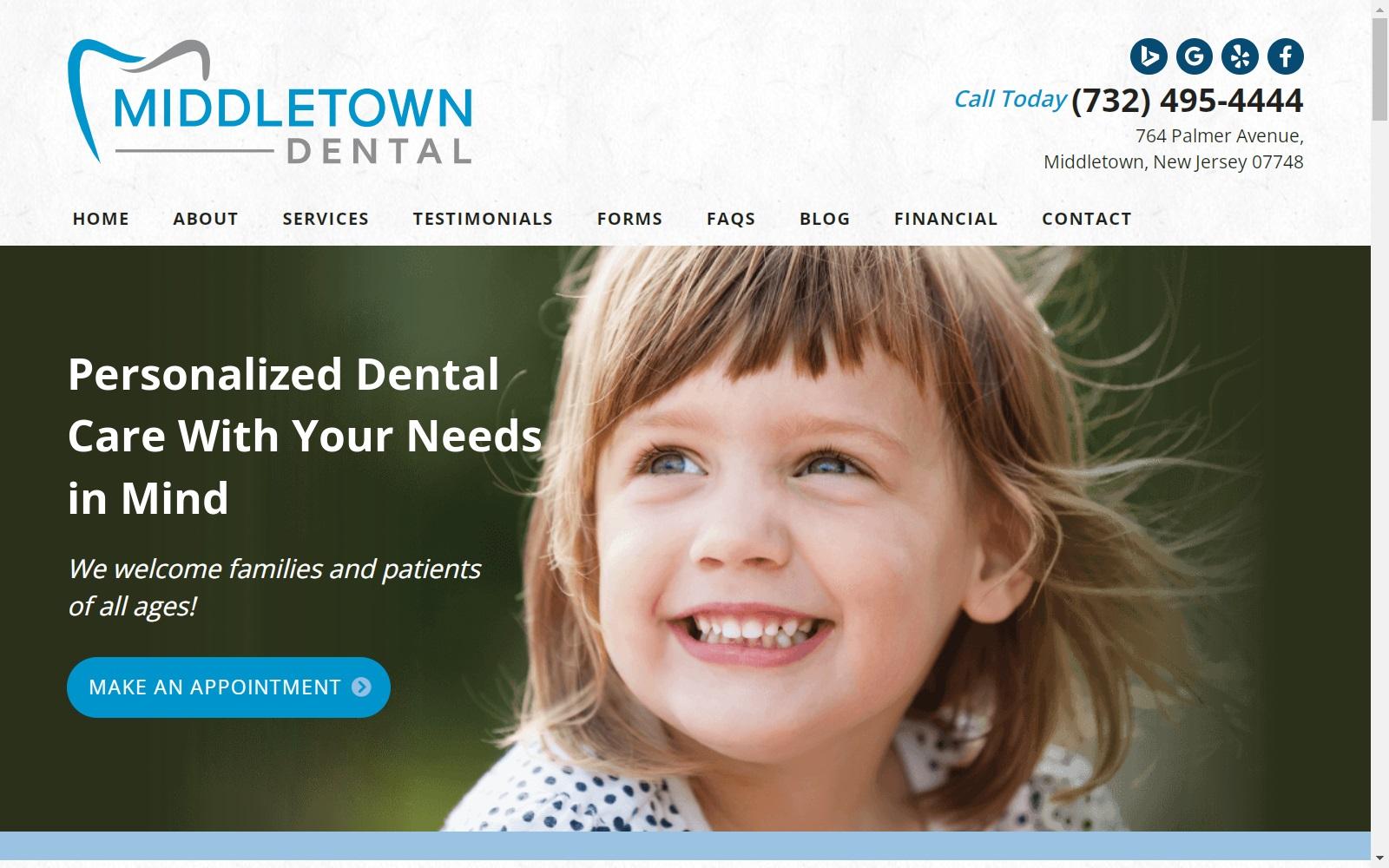 Middle Dental screenshot