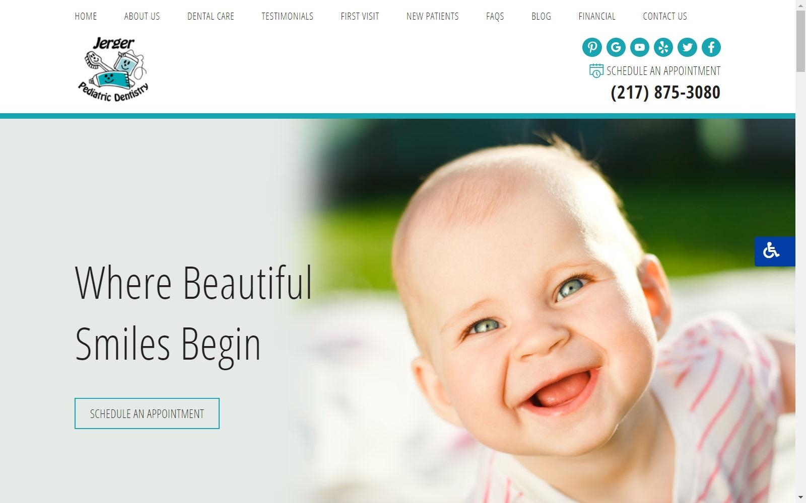 Jerger Pediatric Dentistry screenshot