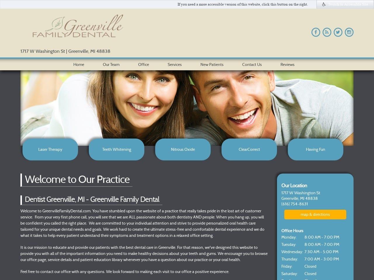 Greenville Family Dental screenshot