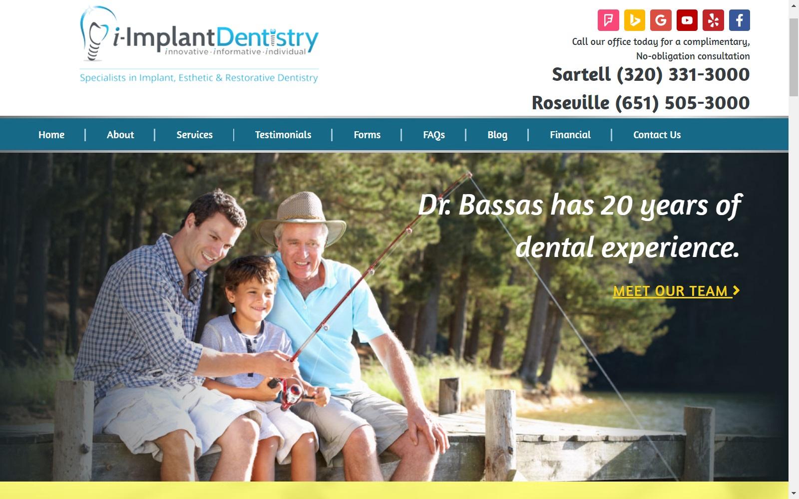 i-Implant Dentistry - Sartell, MN screenshot