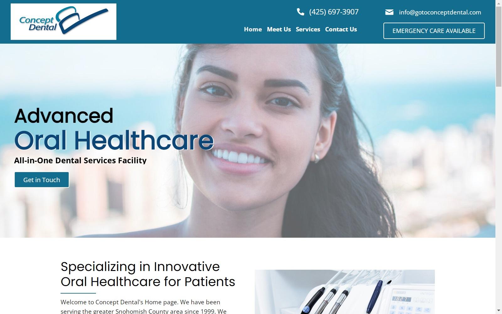 Concept Dental screenshot