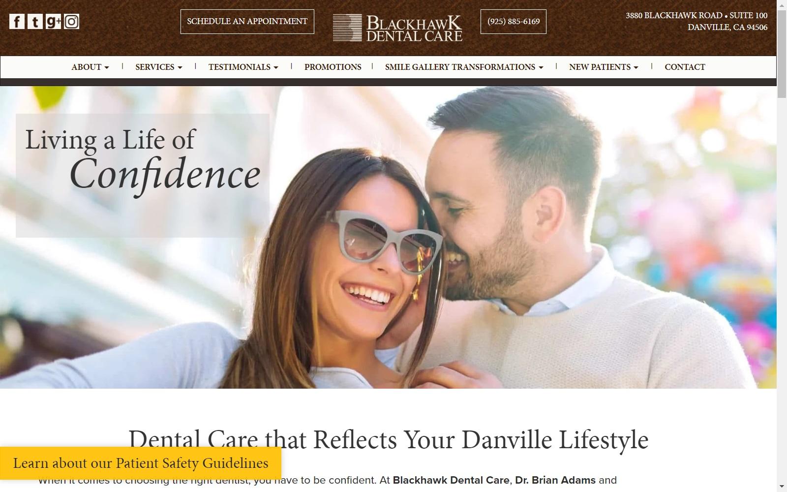 Livery Dental - Brian R Adams, DDS screenshot