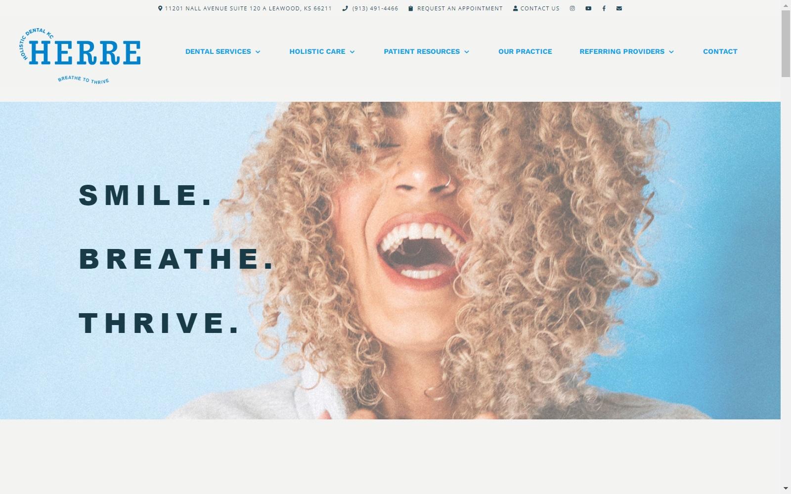 Herre Holistic Dental KC screenshot